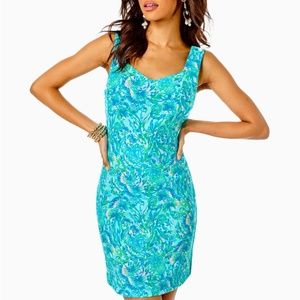 NWT Lilly Pulitzer Del Rey Stretch Shift Dress size XS